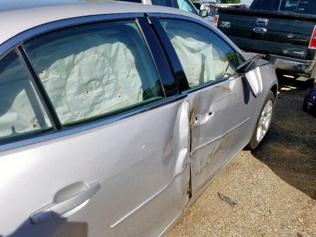 1G11C5SA6DF307537 - 2013 CHEVROLET MALIBU 1LT SILVER photo 9