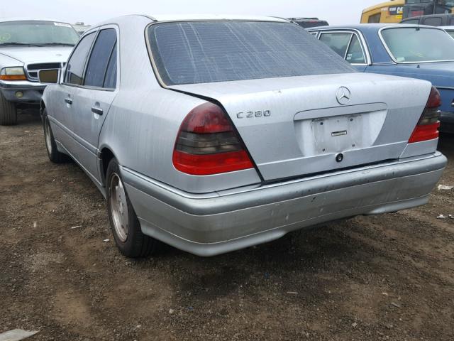 WDBHA29G5WA572923 - 1998 MERCEDES-BENZ C 280 SILVER photo 3