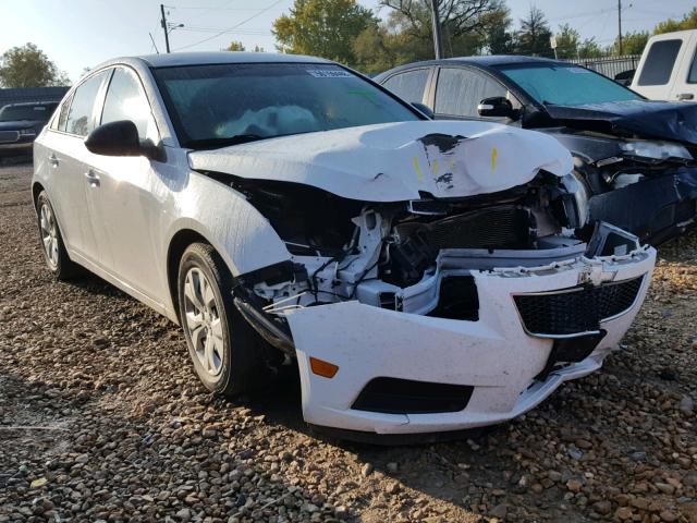 1G1PA5SH5E7236453 - 2014 CHEVROLET CRUZE LS WHITE photo 1