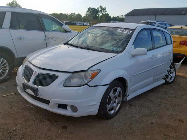 5Y2SL65886Z417761 - 2006 PONTIAC VIBE WHITE photo 2