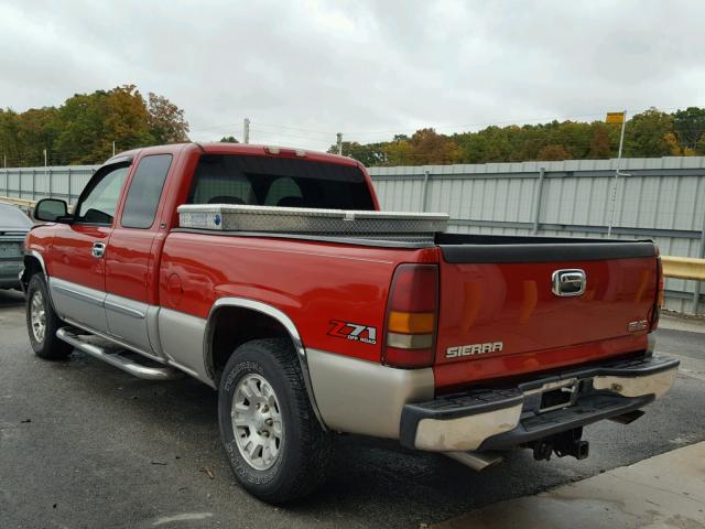 2GTEK19T741128944 - 2004 GMC NEW SIERRA RED photo 3