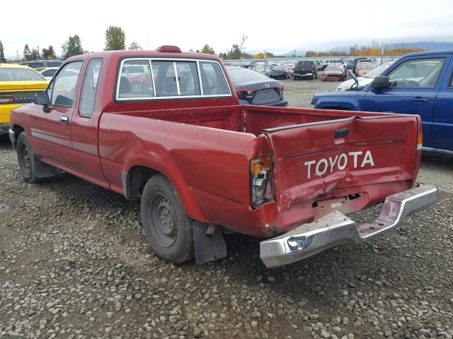 JT4RN93P7R5097008 - 1994 TOYOTA PICKUP 1/2 RED photo 3