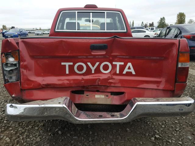 JT4RN93P7R5097008 - 1994 TOYOTA PICKUP 1/2 RED photo 9