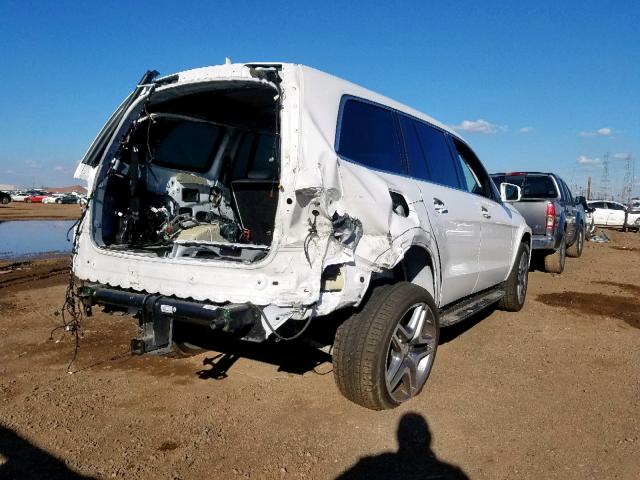 4JGDF7DE7HA812511 - 2017 MERCEDES-BENZ GLS 550 4M WHITE photo 4