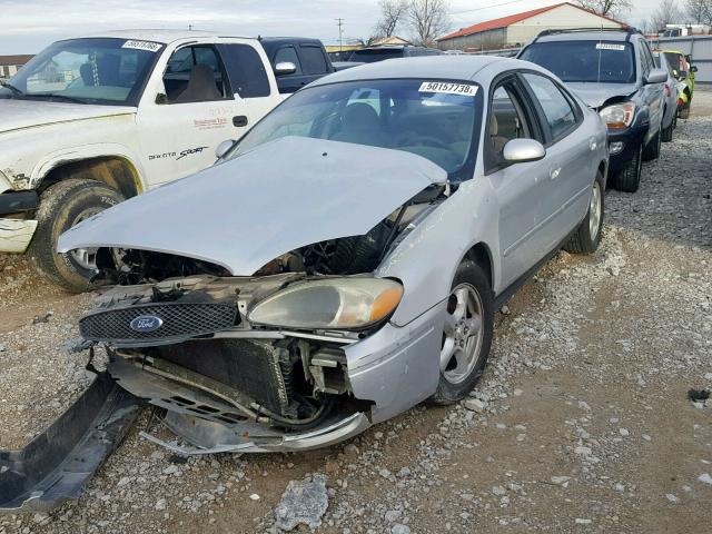 1FAFP55U14G117264 - 2004 FORD TAURUS SES SILVER photo 2