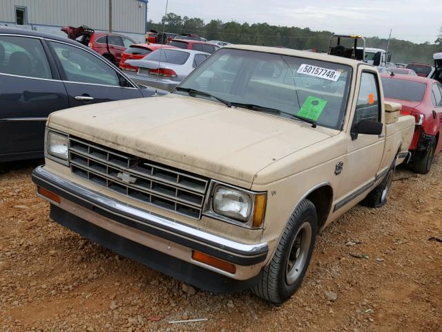 1GCCS14B8D8122198 - 1983 CHEVROLET S TRUCK S1 BEIGE photo 2