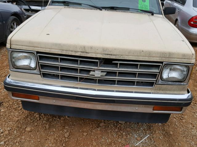 1GCCS14B8D8122198 - 1983 CHEVROLET S TRUCK S1 BEIGE photo 7