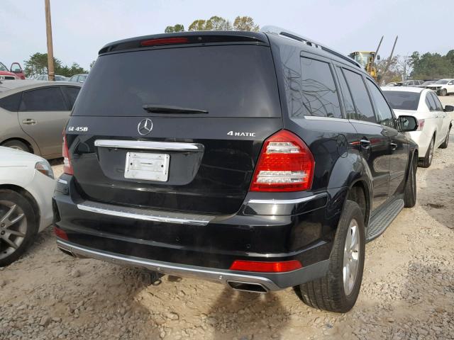 4JGBF7BE5AA602943 - 2010 MERCEDES-BENZ GL 450 4MA BLACK photo 4