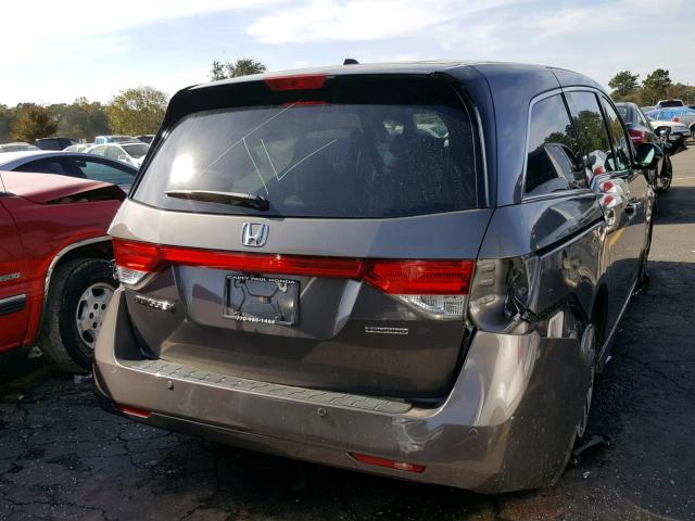 5FNRL5H93FB074683 - 2015 HONDA ODYSSEY TO GRAY photo 4