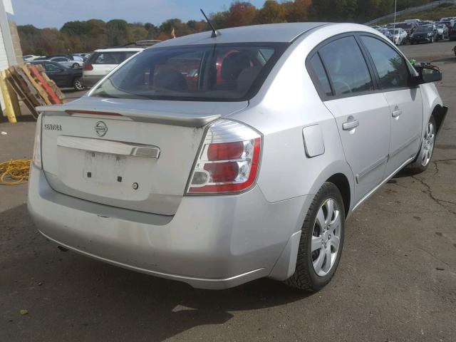 3N1AB6AP6BL703186 - 2011 NISSAN SENTRA 2.0 GRAY photo 4