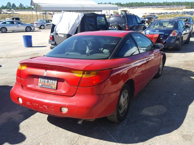 1G8ZY14762Z218353 - 2002 SATURN SC2 RED photo 4