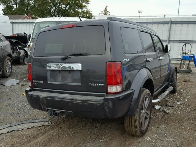 1D4PU6GX0BW549578 - 2011 DODGE NITRO DETO BLACK photo 4