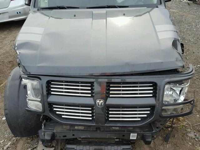 1D4PU6GX0BW549578 - 2011 DODGE NITRO DETO BLACK photo 7