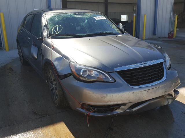 1C3CCBCG9DN727126 - 2013 CHRYSLER 200 LIMITE GRAY photo 1