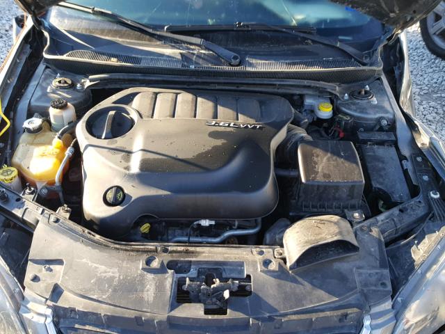 1C3CCBCG9DN727126 - 2013 CHRYSLER 200 LIMITE GRAY photo 7