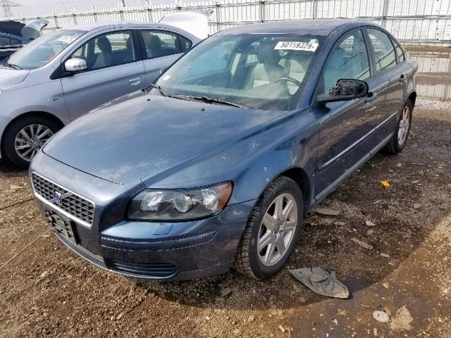 YV1MS382772276574 - 2007 VOLVO S40 2.4I BLUE photo 2