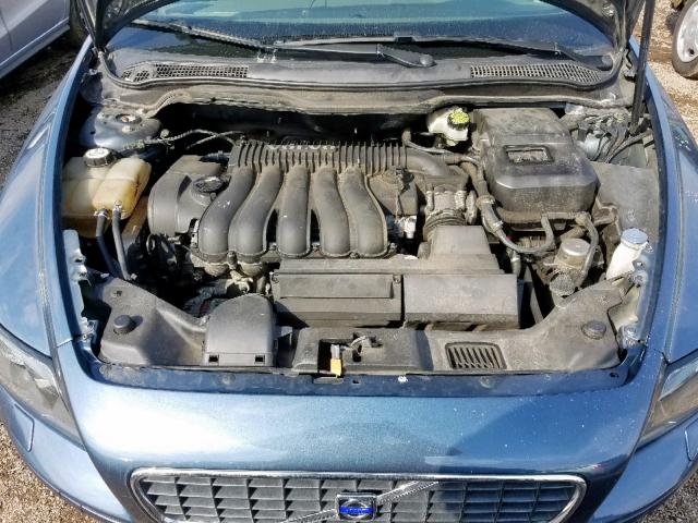 YV1MS382772276574 - 2007 VOLVO S40 2.4I BLUE photo 7