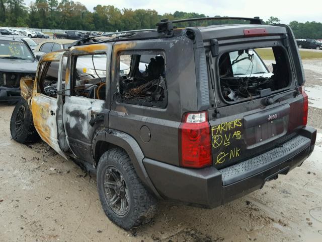 1J8HH48K66C293959 - 2006 JEEP COMMANDER CHARCOAL photo 3