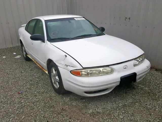 1G3NL52F84C171255 - 2004 OLDSMOBILE ALERO GL WHITE photo 1