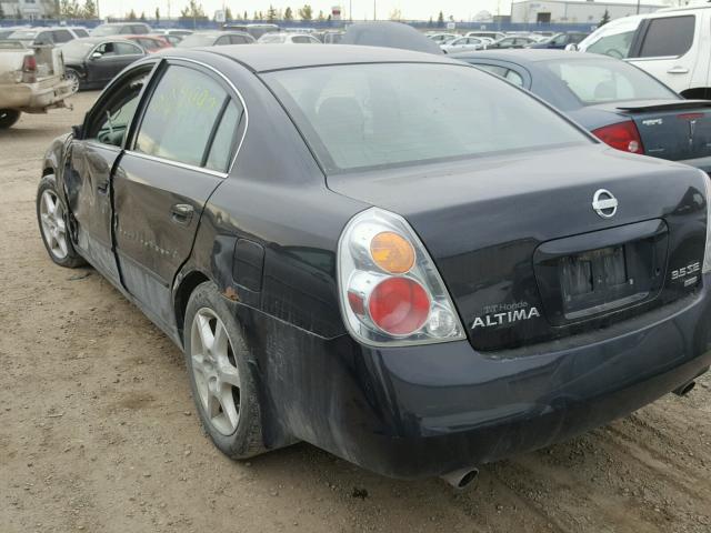 1N4BL11E73C297440 - 2003 NISSAN ALTIMA SE BLACK photo 3