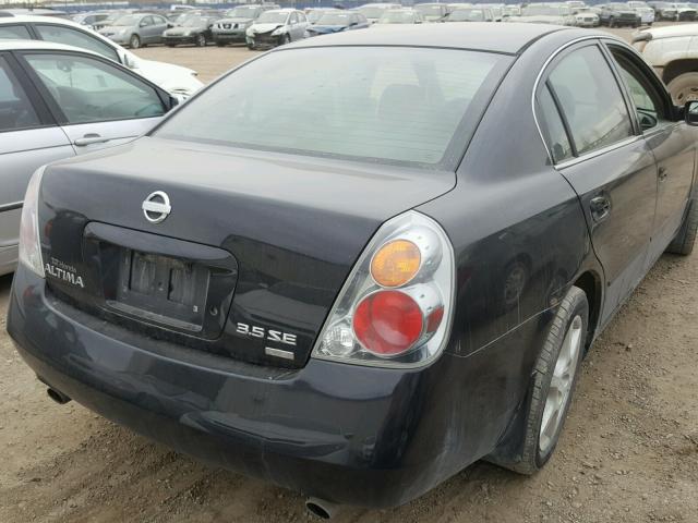 1N4BL11E73C297440 - 2003 NISSAN ALTIMA SE BLACK photo 4