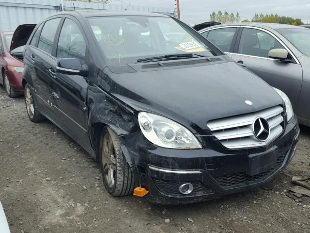 WDDFH3DB1AJ539034 - 2010 MERCEDES-BENZ B200 BLACK photo 1