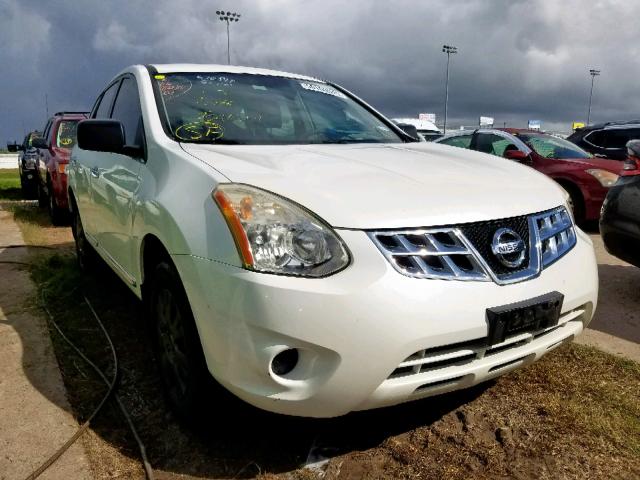 JN8AS5MT6DW510814 - 2013 NISSAN ROGUE S WHITE photo 1