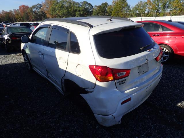 JA4AR4AU9BZ013468 - 2011 MITSUBISHI OUTLANDER WHITE photo 3