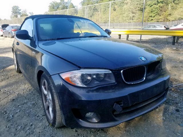 WBAUL7C58DVU09619 - 2013 BMW 128 I BLACK photo 1