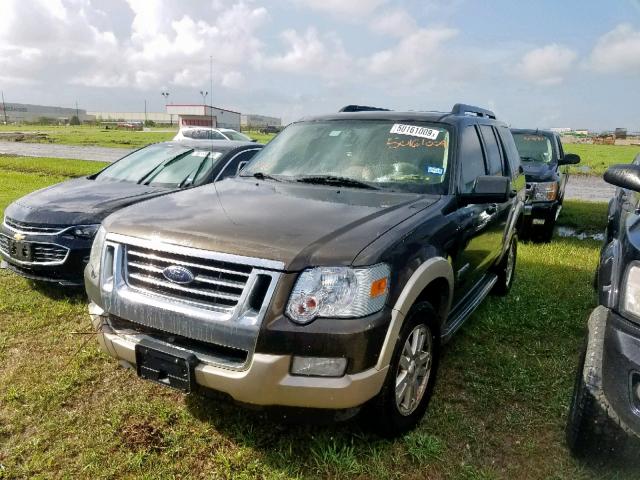 1FMEU64E68UB14961 - 2008 FORD EXPLORER E GRAY photo 2