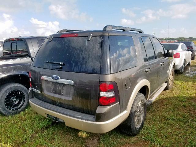 1FMEU64E68UB14961 - 2008 FORD EXPLORER E GRAY photo 4