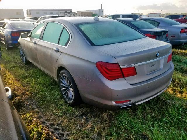 WBAKB8C50BCY66059 - 2011 BMW ALPINA B7 GOLD photo 3