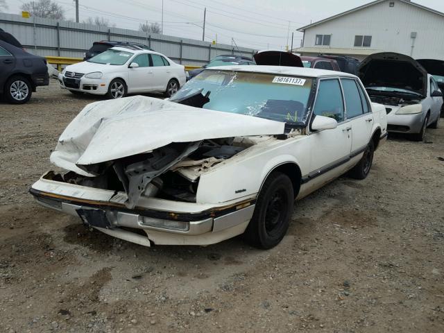 1G4HR54C0KH514909 - 1989 BUICK LESABRE LI WHITE photo 2