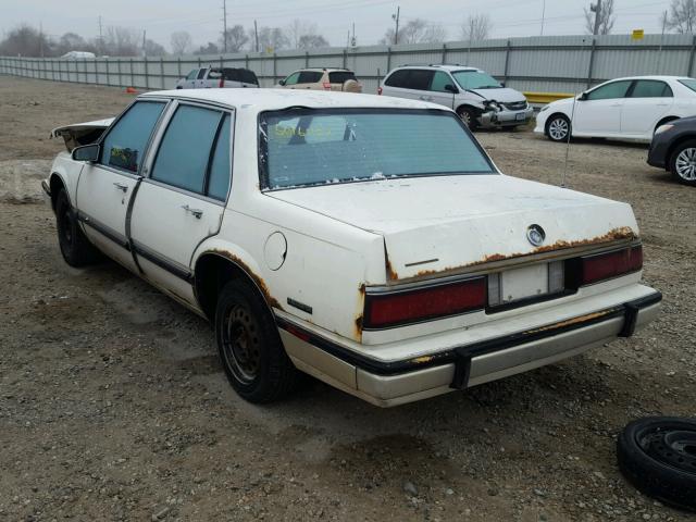 1G4HR54C0KH514909 - 1989 BUICK LESABRE LI WHITE photo 3