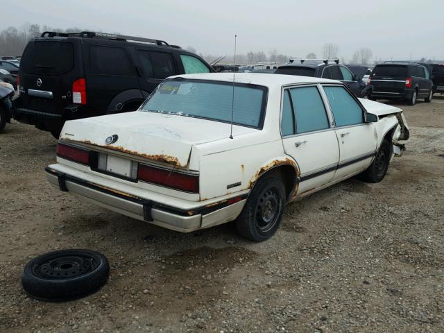 1G4HR54C0KH514909 - 1989 BUICK LESABRE LI WHITE photo 4