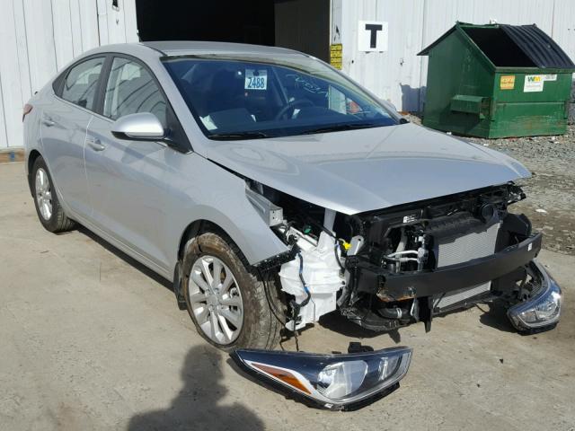 3KPC24A35KE044836 - 2019 HYUNDAI ACCENT SE SILVER photo 1