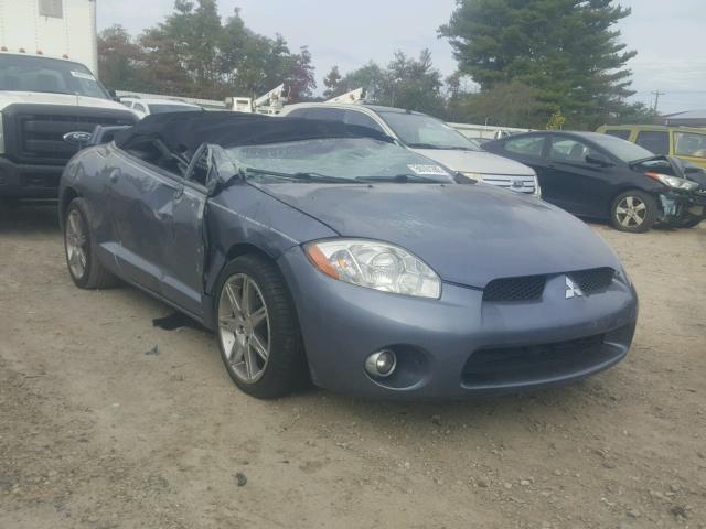 4A3AL35TX8E009381 - 2008 MITSUBISHI ECLIPSE SP BLUE photo 1