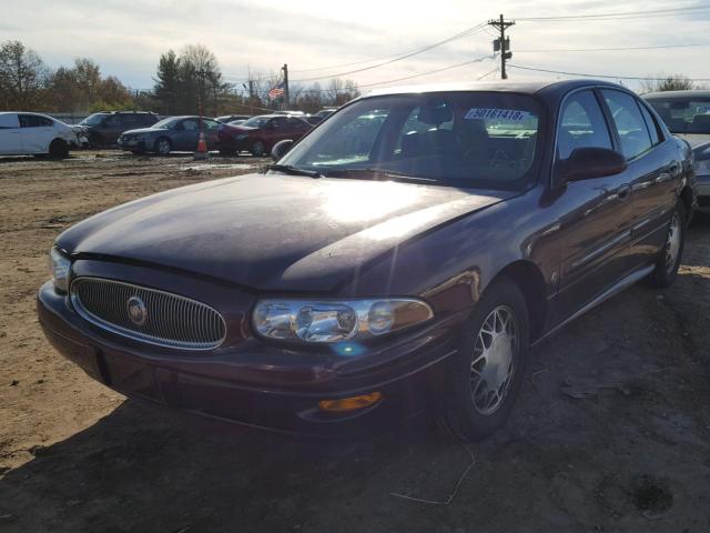 1G4HP52K83U274646 - 2003 BUICK LESABRE CU BURGUNDY photo 2