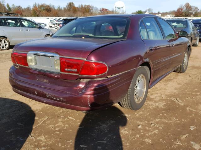 1G4HP52K83U274646 - 2003 BUICK LESABRE CU BURGUNDY photo 4