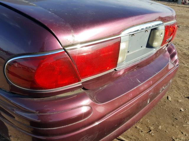 1G4HP52K83U274646 - 2003 BUICK LESABRE CU BURGUNDY photo 9