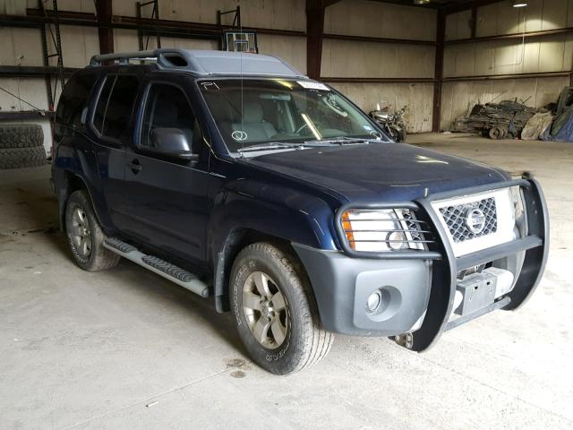 5N1AN08U69C500703 - 2009 NISSAN XTERRA BLUE photo 1