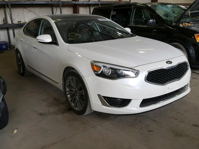 KNALN4D71E5162661 - 2014 KIA CADENZA PR WHITE photo 1