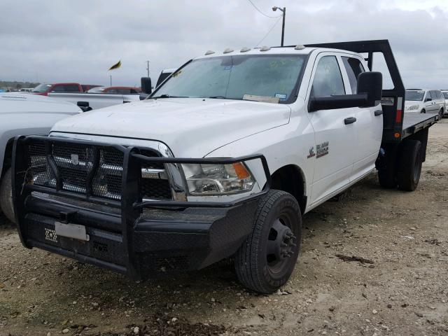 3C7WRSCLXFG500644 - 2015 RAM 3500 WHITE photo 2