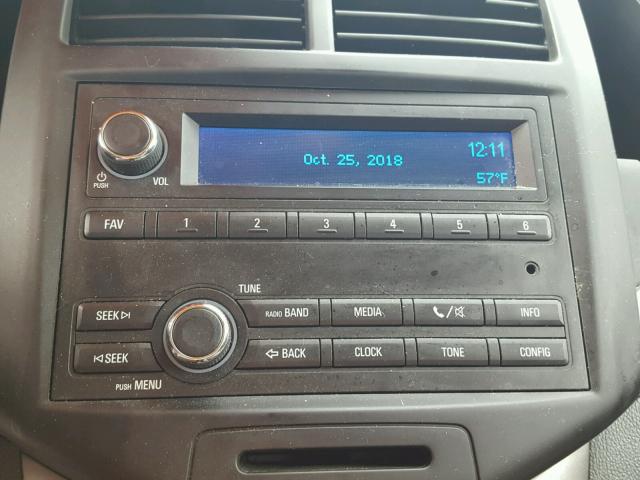 1G1JA5SH6F4143515 - 2015 CHEVROLET SONIC LS BLUE photo 9