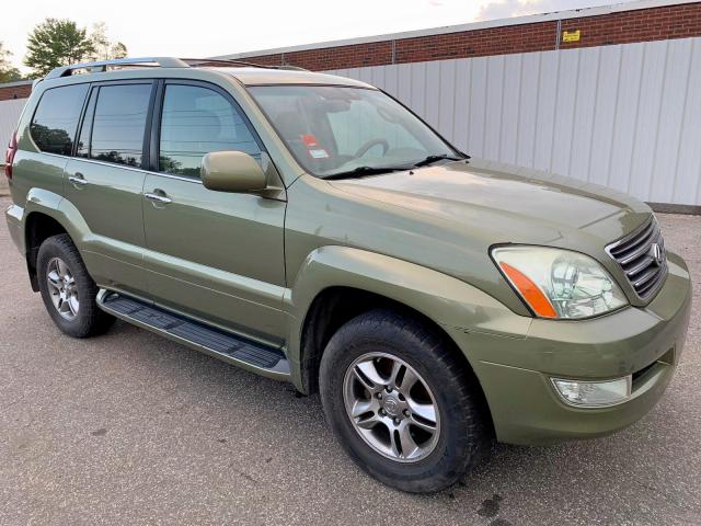 JTJBT20X980151128 - 2008 LEXUS GX 470 GREEN photo 1