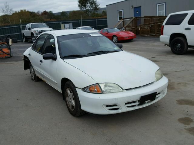 1G1JC524117314069 - 2001 CHEVROLET CAVALIER B WHITE photo 1