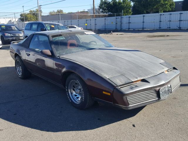 1G2AX87H8CN520968 - 1982 PONTIAC FIREBIRD S BROWN photo 1