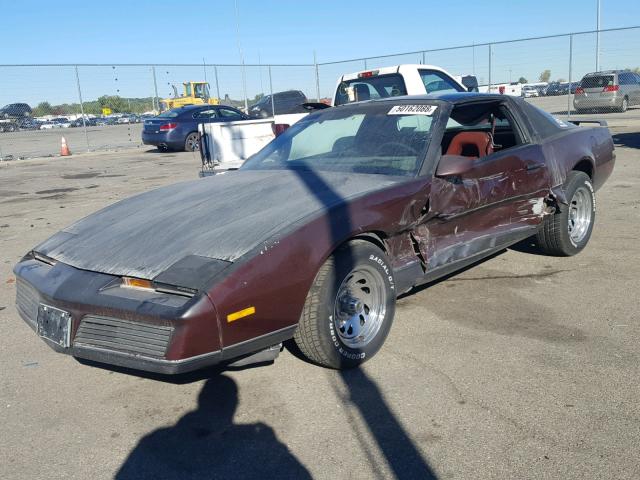 1G2AX87H8CN520968 - 1982 PONTIAC FIREBIRD S BROWN photo 2