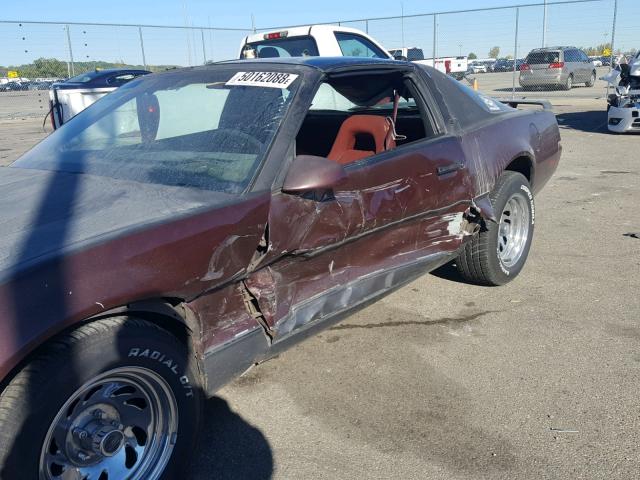 1G2AX87H8CN520968 - 1982 PONTIAC FIREBIRD S BROWN photo 9