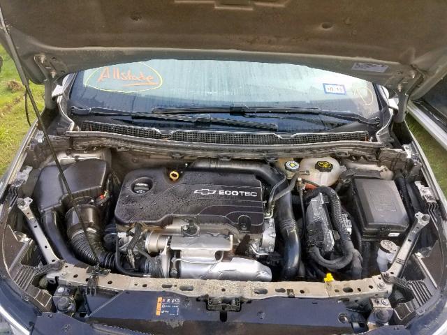 1G1BE5SM0H7211461 - 2017 CHEVROLET CRUZE LT GRAY photo 7